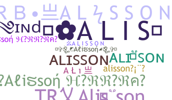 暱稱 - Alisson