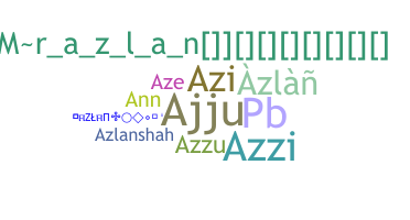 暱稱 - Azlan