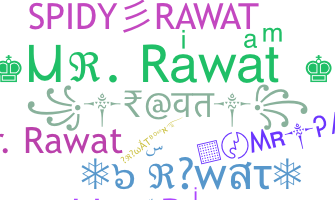 暱稱 - Rawat