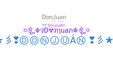 暱稱 - Donjuan