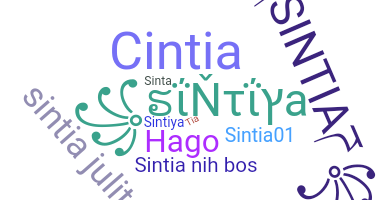 暱稱 - Sintia