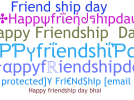 暱稱 - Happyfriendshipday