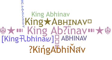 暱稱 - KingAbhinav