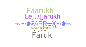 暱稱 - Farrukh