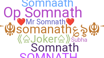 暱稱 - Somanath