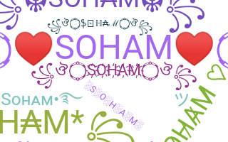暱稱 - soham