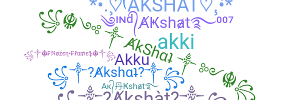 暱稱 - akshat