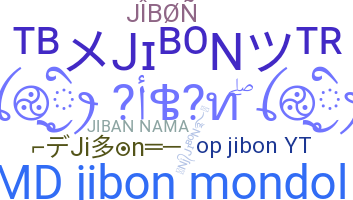 暱稱 - Jibon