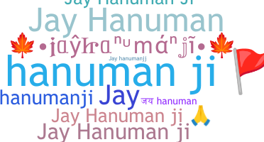暱稱 - Jayhanumanji