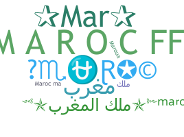 暱稱 - Maroc