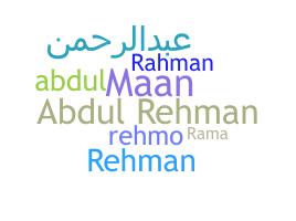 暱稱 - AbdulRehman