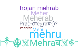 暱稱 - Mehrab