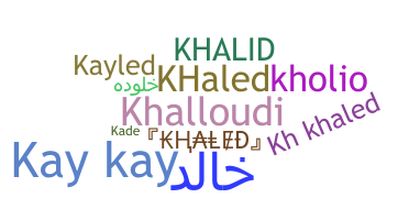 暱稱 - Khaled