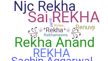 暱稱 - Rekha