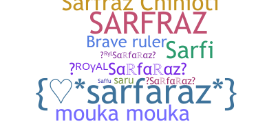 暱稱 - Sarfaraz