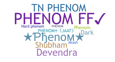 暱稱 - phenom