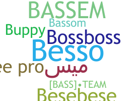 暱稱 - Bassem