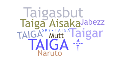 暱稱 - Taiga