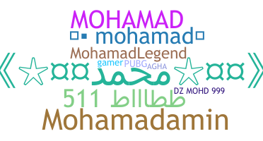 暱稱 - Mohamad