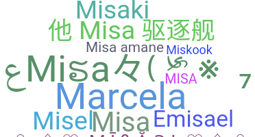 暱稱 - misa