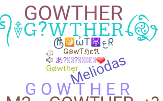 暱稱 - Gowther