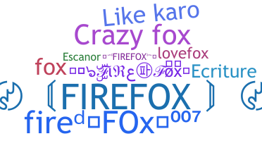 暱稱 - Firefox