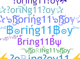 暱稱 - Boring11Boy
