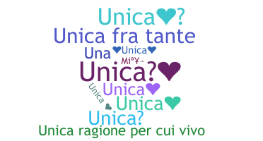 暱稱 - Unica