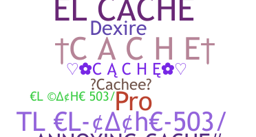 暱稱 - Cache