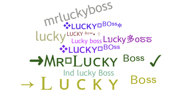暱稱 - Luckyboss