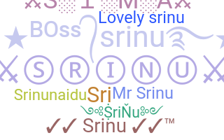 暱稱 - Srinu