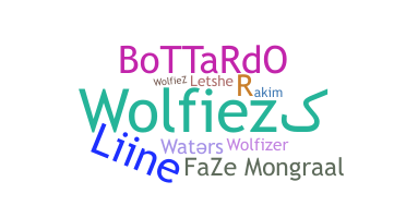 暱稱 - Wolfiez