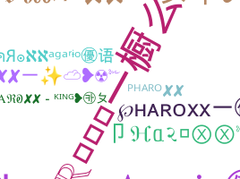 暱稱 - Pharoxx