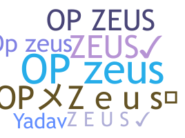 暱稱 - OpZeus
