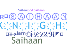 暱稱 - saihaan