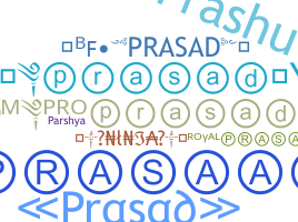 暱稱 - Prasad