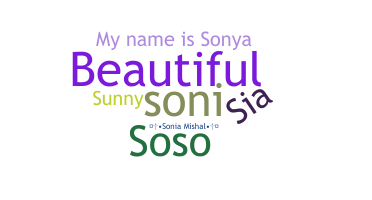 暱稱 - Sonia