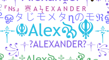暱稱 - Alexander