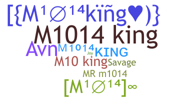暱稱 - M1014king