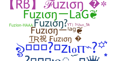 暱稱 - fuzion