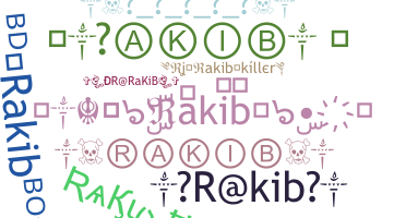 暱稱 - Rakib
