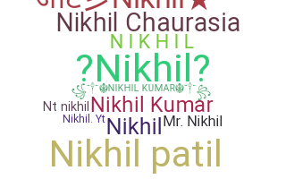 暱稱 - NikhilKumar