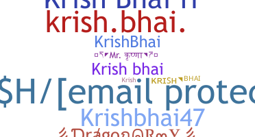 暱稱 - krishbhai