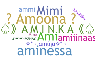 暱稱 - Amina