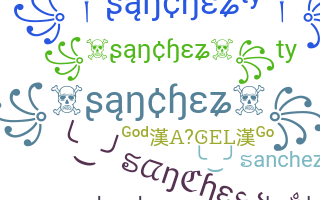 暱稱 - Sanchez