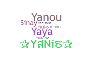 暱稱 - Yanis