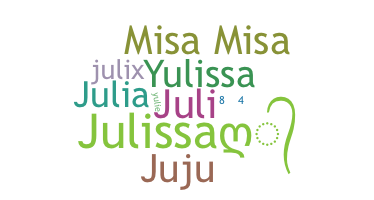 暱稱 - Julissa