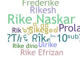 暱稱 - Rike