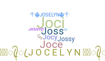 暱稱 - Jocelyn