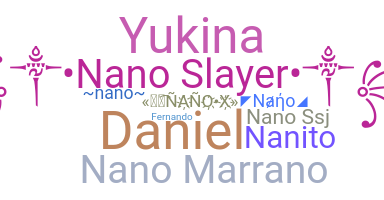 暱稱 - Nano